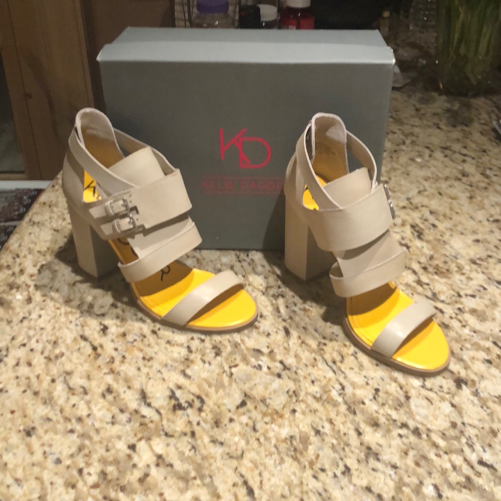 Kelsi Dagger chunky heeled sandals